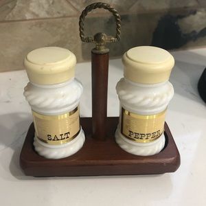 Vintage salt and pepper shaker set